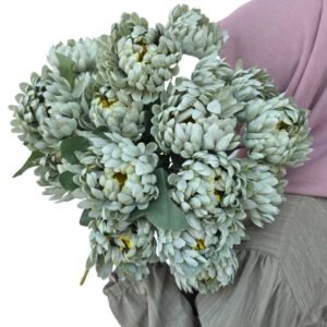 Bunga Artificial Dekorasi Peony Oriental 5 Cabang Affordable